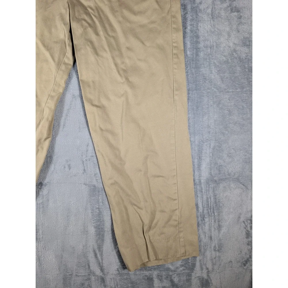 Banana Republic Vintage Safari Travel Mens Khaki‎ Cotton Chino Pants 37x28